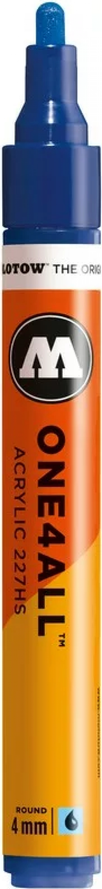 Marker acrilic Molotow ONE4ALL 227HS 4 mm true blue 