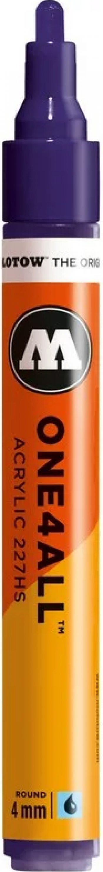 Marker acrilic Molotow ONE4ALL 227HS 4 mm violet dark 