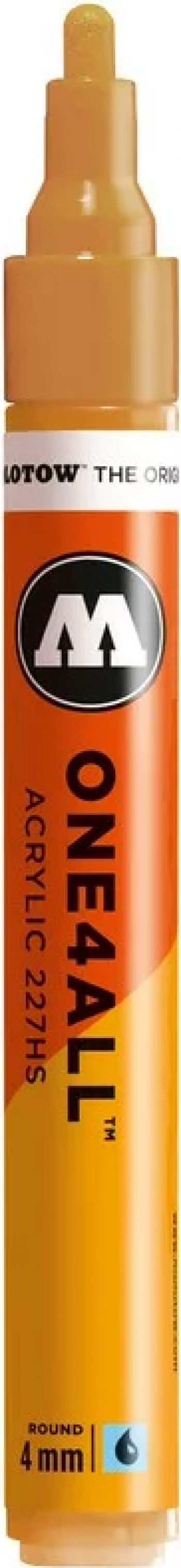 Marker acrilic Molotow ONE4ALL 227HS 4 mm ocher brown light 