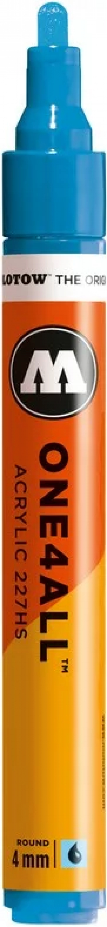 Marker acrilic Molotow ONE4ALL 227HS 4 mm shock blue 