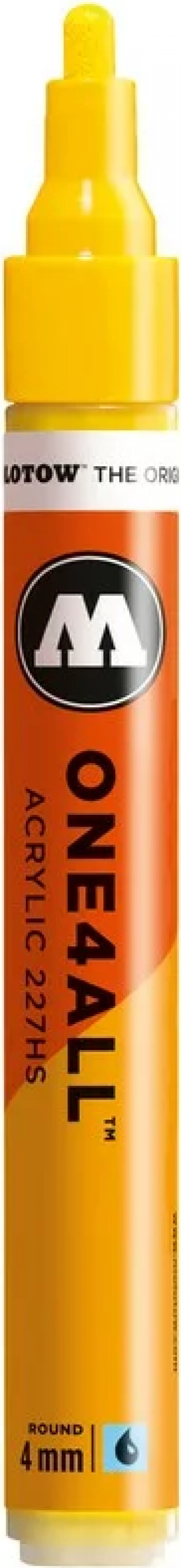 Marker acrilic Molotow ONE4ALL 227HS 4 mm zinc yellow 