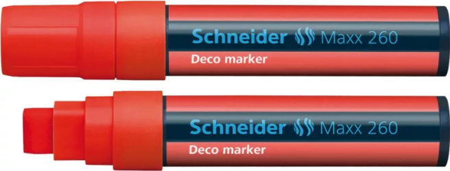 Deco Marker Schneider Maxx 260 Rosu