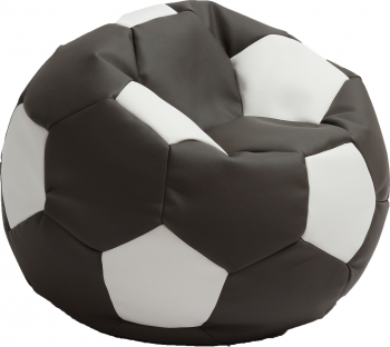 Fotoliu Minge Telstar - Baby - Dark Grey GAMA PREMIUM PU umplut cu perle polistiren Fabricat in Romania 