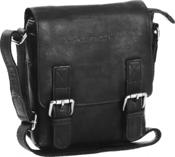 Geanta de barbati The Chesterfield Brand din piele naturala moale neagra Jesse 