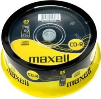 CD-R MAXELL 700MB 80min viteza 52x 10 buc spindle and CD-R-700MB-52X-SHR10-MXL and 