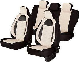 Huse scaune auto DACIA LOGAN 2004-2010 Racing Bej 