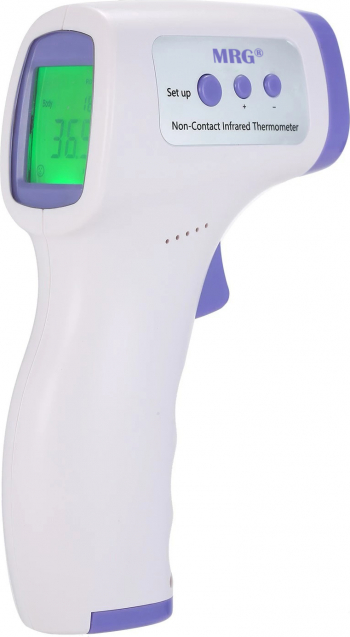 Termometru Digital Non Contact MRG M-ZK-YK1028 32 memorii Infrarosu Alb / Mov