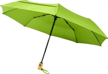 Umbrela ECO din plastic reciclat verde 