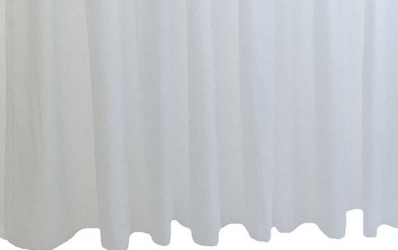 Perdea voal simplu alb 800x245 by Liz Line - RD038 