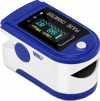 Pulsoximetru MRG M-AD805 Display digital Pentru deget Alb / Albastru