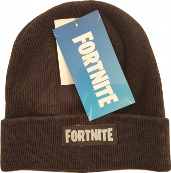 Caciula Fortnite 10-16 ani Logo Epic Games Negru 
