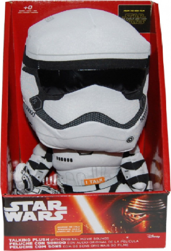 Jucarie plus STORMTROOPER STAR WARS cu sunete ORIGINAL 22 cm 