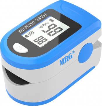 Pulsoximetru MRG M-X1906 Display LCD Pentru deget Alb / Albastru