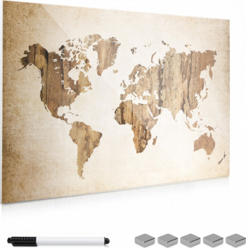 Tabla magnetica Navaris 90 x 60 cm marker 5 magneti 45723.07 