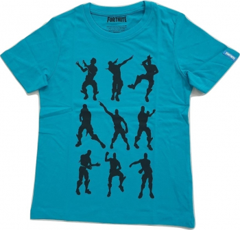Tricou Fortnite Epic Games 11-12 ani Dans Royale Albastru marin 