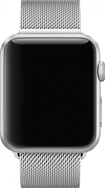 Curea pentru Apple Watch Metalica Milanese Loop Compatibila cu Apple Watch SE Silver 44 mm 