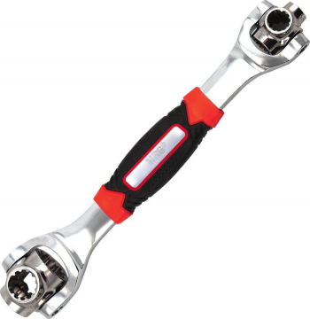 Cheie universala MRG M-474 48 in 1 Multifunctionala Rotire 360 grade Negru / Rosu 