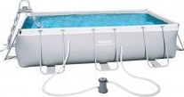 Piscina Bazin Familie Copii Gradina Casa Curte Relaxare Dreptunghiulara Cadru Metal 404 x 201 x 100cm SET LIVRARE GRATUITA 