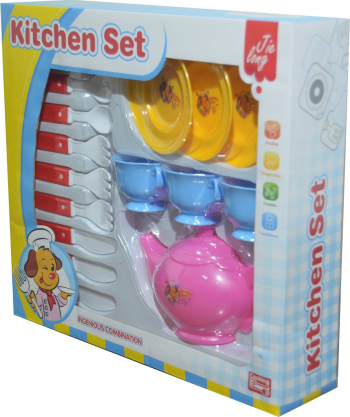 Set Bucatarie Plastic Multicolor 