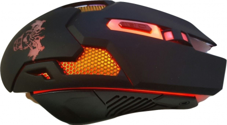 BANDA - Mouse USB FIRE BAT GAMING 6D - BLACK - LED 