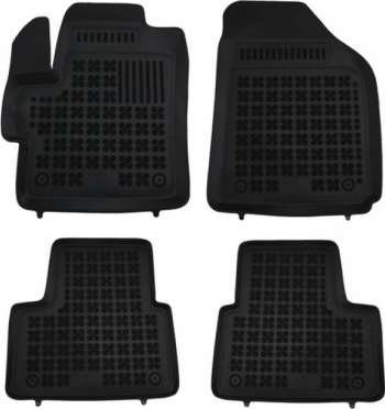 Covorase Auto Negru din Cauciuc CHEVROLET Spark 2005-2009