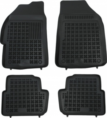 Covorase Auto Negru din Cauciuc CHEVROLET Spark II 2010-2013 