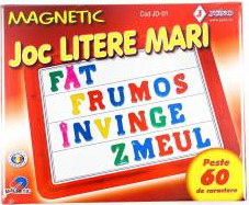 Joc educativ litere magnetice 