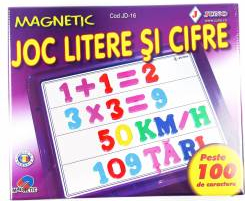 Joc educativ litere si cifre magnetice 