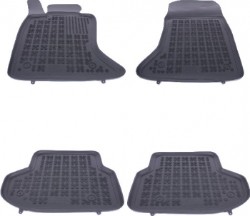 Set covorase auto din cauciuc pentru BMW Seria 5 F10 F11 LCI 2014+ Rezaw Plast Negru 4 Buc 