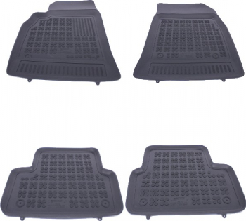 Set covorase auto din cauciuc pentru Chevrolet Cruze 2009+ Rezaw Plast Negru 4 Buc 