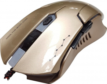 BANDA - Mouse USB GAMING - GOLD - LED /3200DPI 