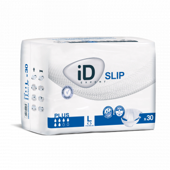 iD Expert Scutece incontinenta plus cotton L 30 buc / amb. 