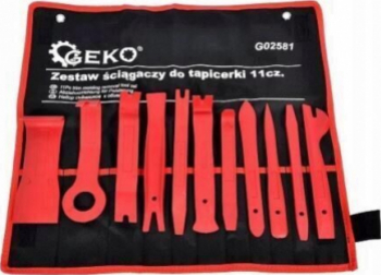 Set leviere pentru tapiterie auto Geko G02581 11 piese in husa 