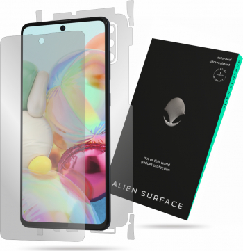 Folie Alien Surface Samsung Galaxy A71 protectie ecran spate laterale 