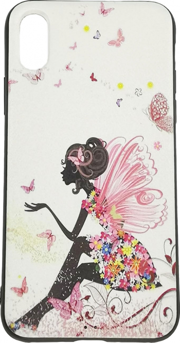 Husa de protectie din silicon IPhone 9 design Butterfly 