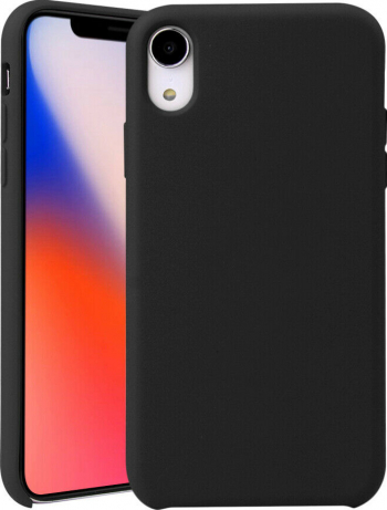 Husa de silicon Negru pentru Iphone XR 