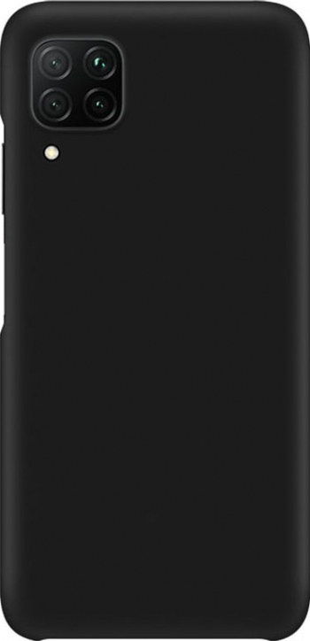 Husa Huawei P40 Lite negru Liquid Silicone 