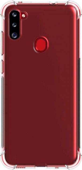 Husa pentru Samsung A11 crystal clear anti soc cu perne de aer 