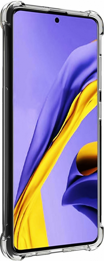 Husa pentru Samsung A71 crystal clear anti soc cu perne de aer 