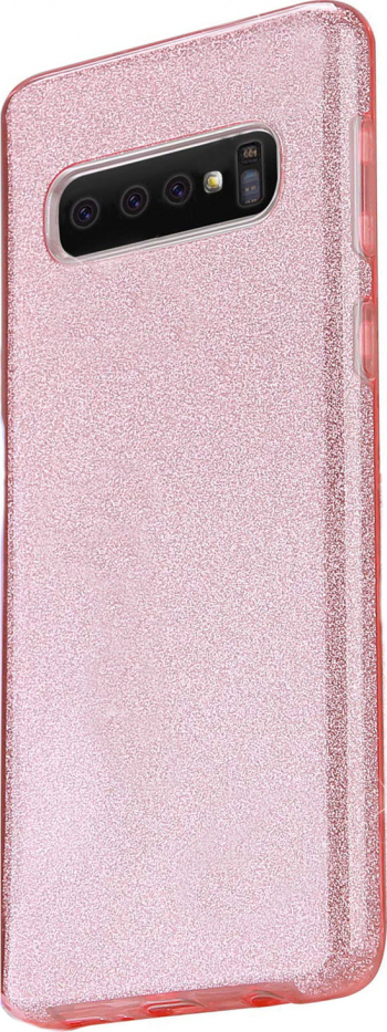 Husa pentru Samsung Galaxy S10 Bling Sparklyn cu Glitter roz 