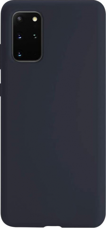 Husa pentru Samsung Galaxy S20 Ultra albastru inchis Liquid Silicone captusita cu microfibra marime 6.9 inch Doty 
