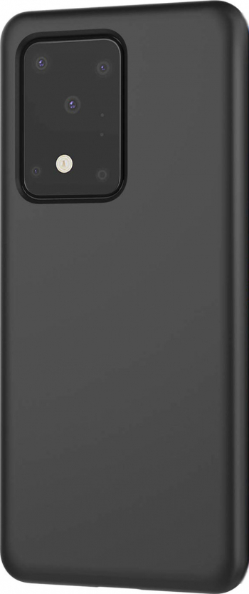 Husa Samsung Galaxy S20 Ultra negru Liquid Silicone marime 6.9 inch 