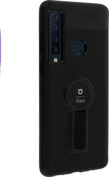 Husa telefon Samsung A40 cu placa metalica pentru atasarea telefonului la suportul magnetic. 