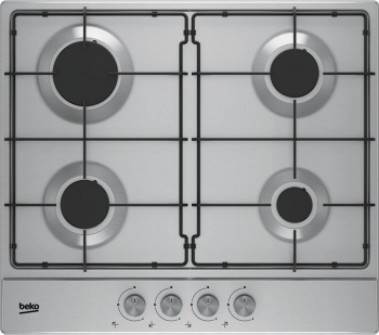 Plita incorporabila Beko HIAG64223SX Gaz 4 arzatoare Inox 