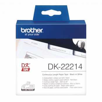 Rolă de hârtie continuă Brother DK-22214
