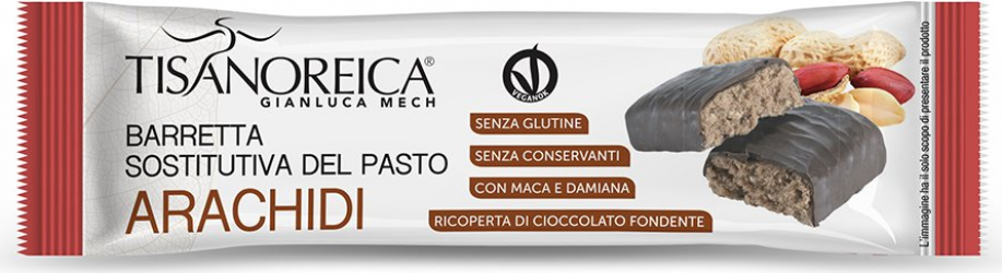 Baton inlocuitor de masa cu arahide Tisanoreica Gianluca Mech 60 g 