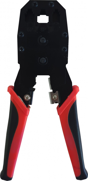 Cleste De Sertizat Mufe UTP Internet 4P 6P 8P Profesional Rosu 