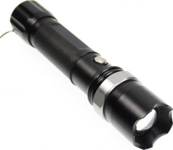 Lanterna cu LED CREE 5 W 1000 Lumeni Zoom Reglabil Police Style Negru 