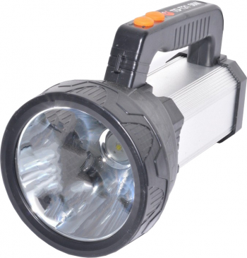 Lanterna cu LED SMD 50 W elSales ELS-T21 12 LED SMD 50 W acumulator integrat argintiu 
