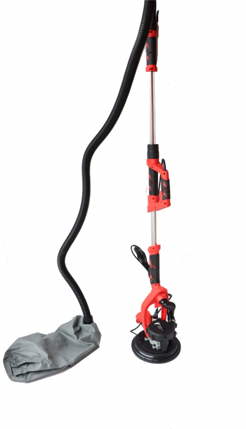 Slefuitor pentru pereti extensibil cu aspirator Matrix WS020-A 800W and Oslash 225 turatie reglabila 550-1.900rpm 6 discuri 